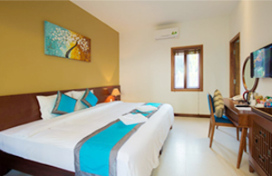 Phòng Deluxe Giường Đôi/2 Giường Đơn Nhìn Ra Vườn
